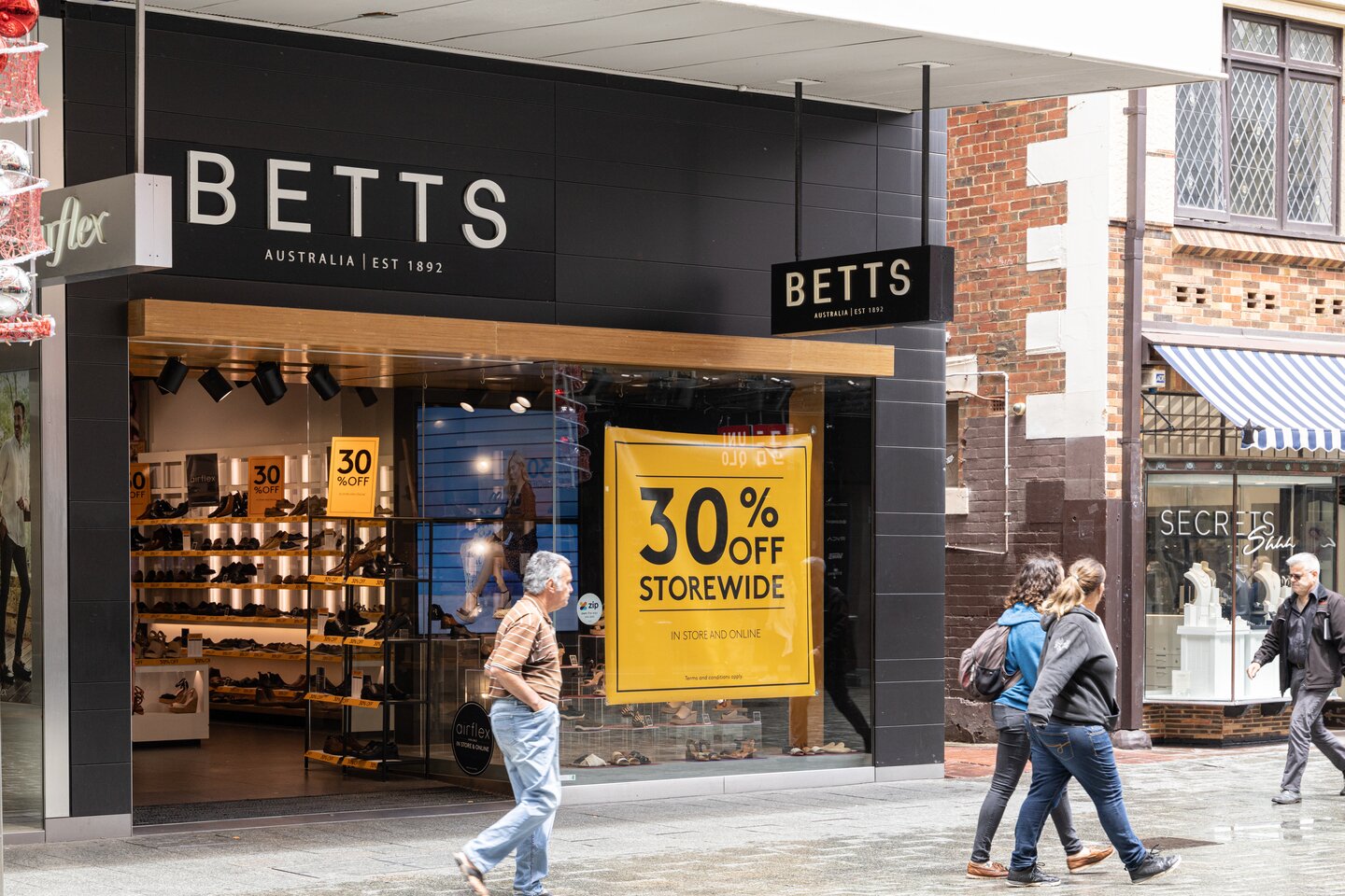 Betts and store betts shoes